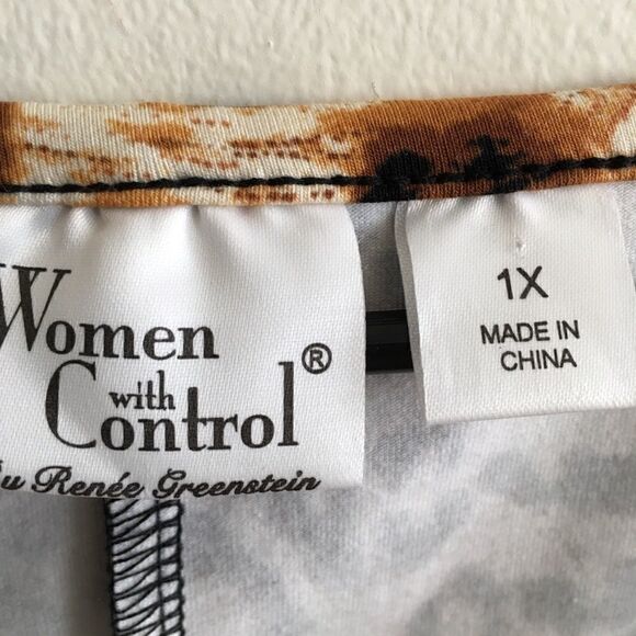 Leopard 🐆 Plus size fitted slimming dress - Picture 2 of 3